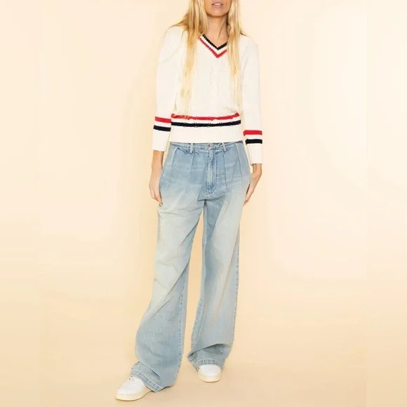 Denimist 'Blair Double Pleated Jean" Size 29 - Picture 2 of 4